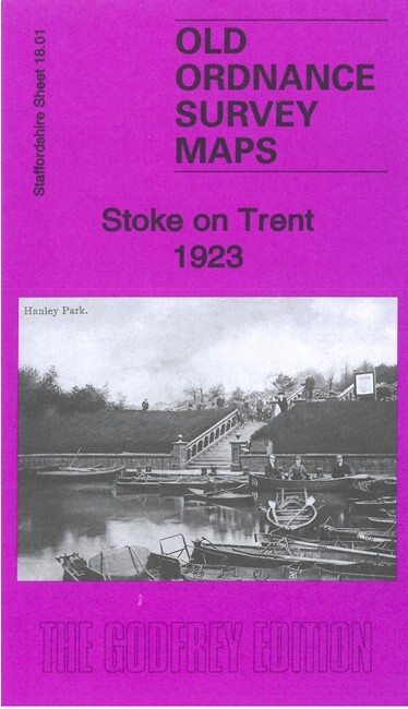 Stoke on Trent 1923  Staffordshire Sheet 18.01b by Alan Godfrey