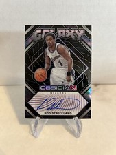 2022-23 Panini Obsidian Rod Strickland Galaxy Ink Purple Etch /75 Wizards 