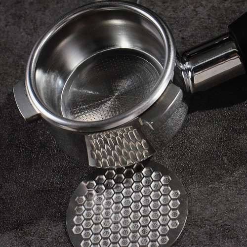 54mm Stainless Steel + Aluminum Bottomless Portafilter - Compatible W/ Breville - Picture 6 of 24