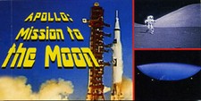 APOLLO Mission to the Moon / Moon Landing Small 4 x 2 inch Motion Flip Book New