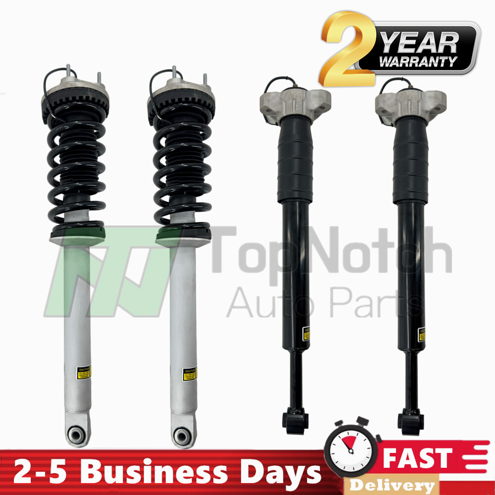 4X Front & Rear Shock Sruts Assys For Maserati Quattroporte Ghibli 2WD 14-2019