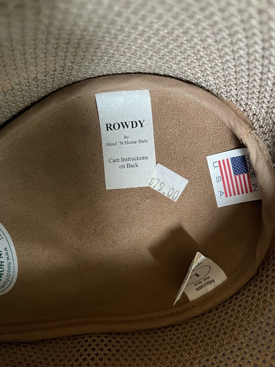 Head\'n Home Handmade Hats Brown Tan Mesh Hat Women\'s Size Small Head  main image 4