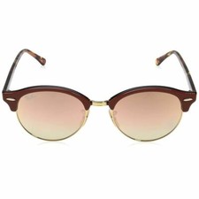 Ray-Ban Clubround Unisex Sunglasses W/Copper Flash Gradient Lens RB4246 122070