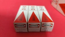 Raytheon CK-5702WA vacuum tube NOS NIB - Lot of 3 Pcs