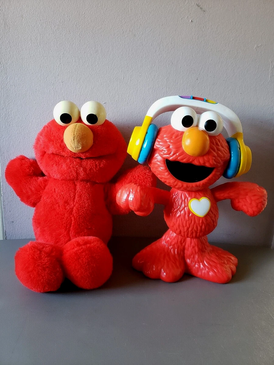 2 Playskool Friends Sesame Street Elmos Let s Dance Elmo Tickle Me Elmo