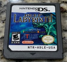 Deep Labyrinth (Nintendo DS) 2006 Authentic Game Cartridge Only Tested