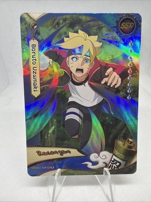 Boruto Uzumaki SSR Holo Foil - Naruto Next Generation - Unplayed NM - 024L3