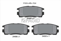 Bremsbelagsatz BremsklöTze FüR Opel Antara L07 Chevrolet Captiva C100 C140