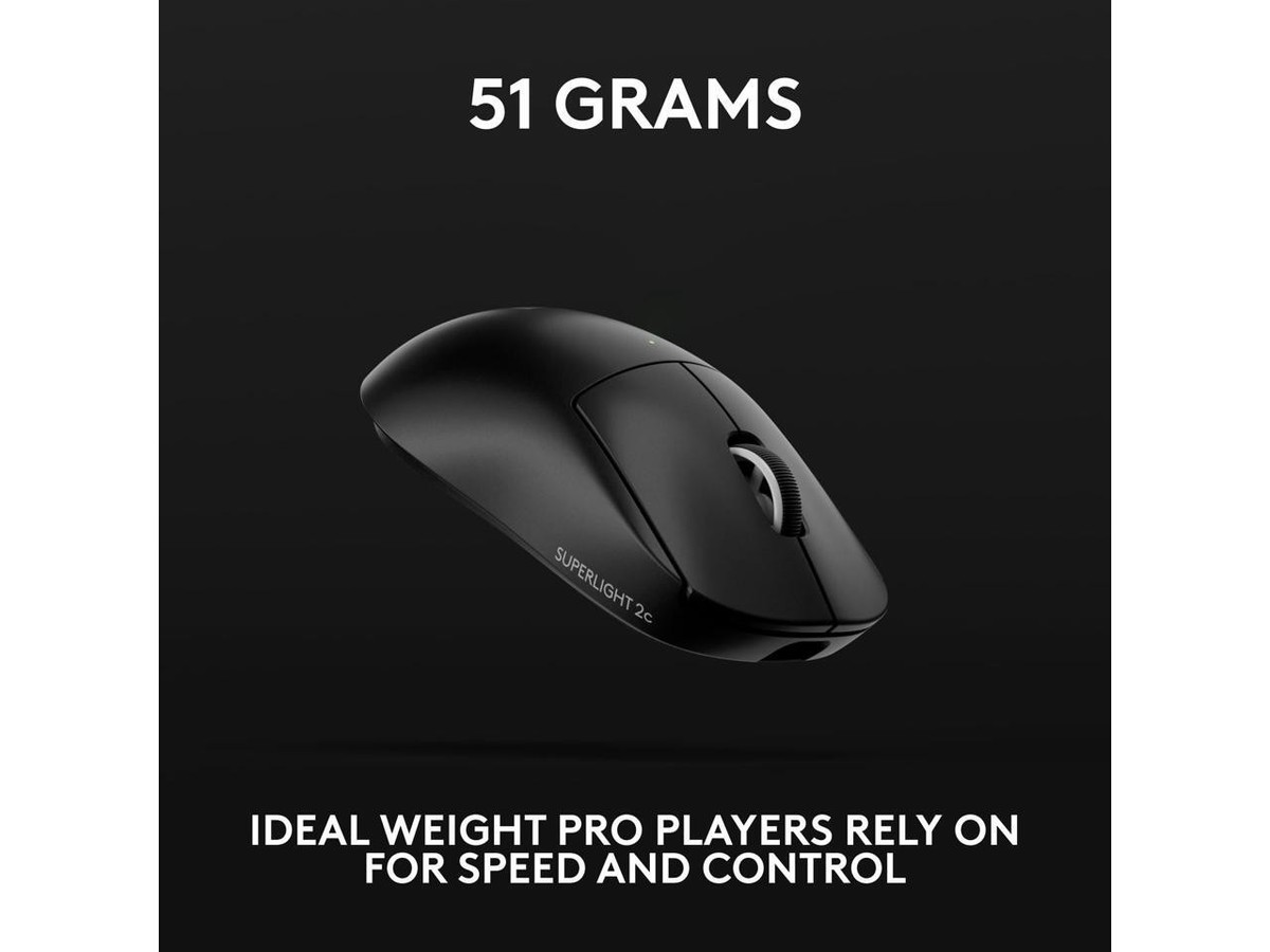 Logitech G PRO X SUPERLIGHT 2c wireless gaming mouse 51 g pro