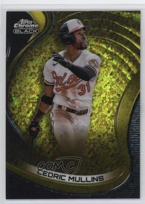 2022 Topps Chrome Black Gold Mini-Diamond Refractor 2/50 Cedric Mullins #78 05qn