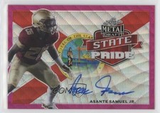 2021 Leaf Metal Draft State Pride Pink Wave 9/10 Asante Samuel Jr Auto s1i