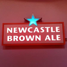 Newcastle Brown Ale LED Sign * Back Bar * Lighted Beer Man Cave * # NC092687 * 