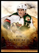 2010-11 Upper Deck Artifacts Gold Justin Falk 01/35 Minnesota Wild #143