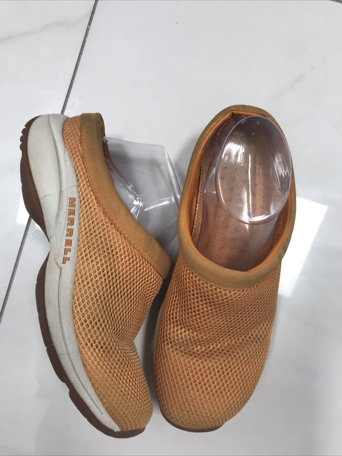 Scarpe slip on sportive Merrell Active arancione taglia 9