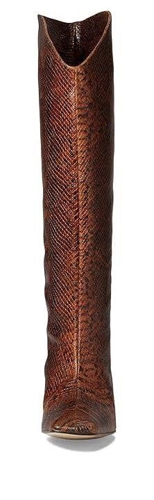 Alohas Python Print Knee High Billy Leather Boots… - image 4