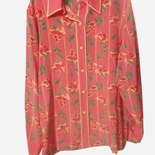 Bob mackie pink floral
