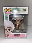 FUNKO POP SOPHIA GOLDEN GIRLS DIAMOND GLITTER FYE EXCLUSIVE 329 VAULTED GETTY