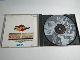 The King of Fighters 97 KOF97  SNK NEOGEO CD Disk, Manual, Boxed set-e0624-