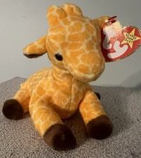 Ty Beanie Babies, DOB MAY 19, 1995, TWIGS the giraffe, Original Attached Tag