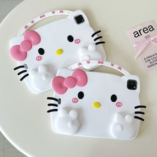 Kitty Kid Stand Case Cover For iPad 11th A16 10th 9 8 mini 7 6 5 Air 3 4 Pro 11