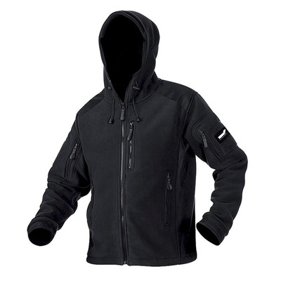 Texar Herren-Polarjacke Husky Schwarz Größe S