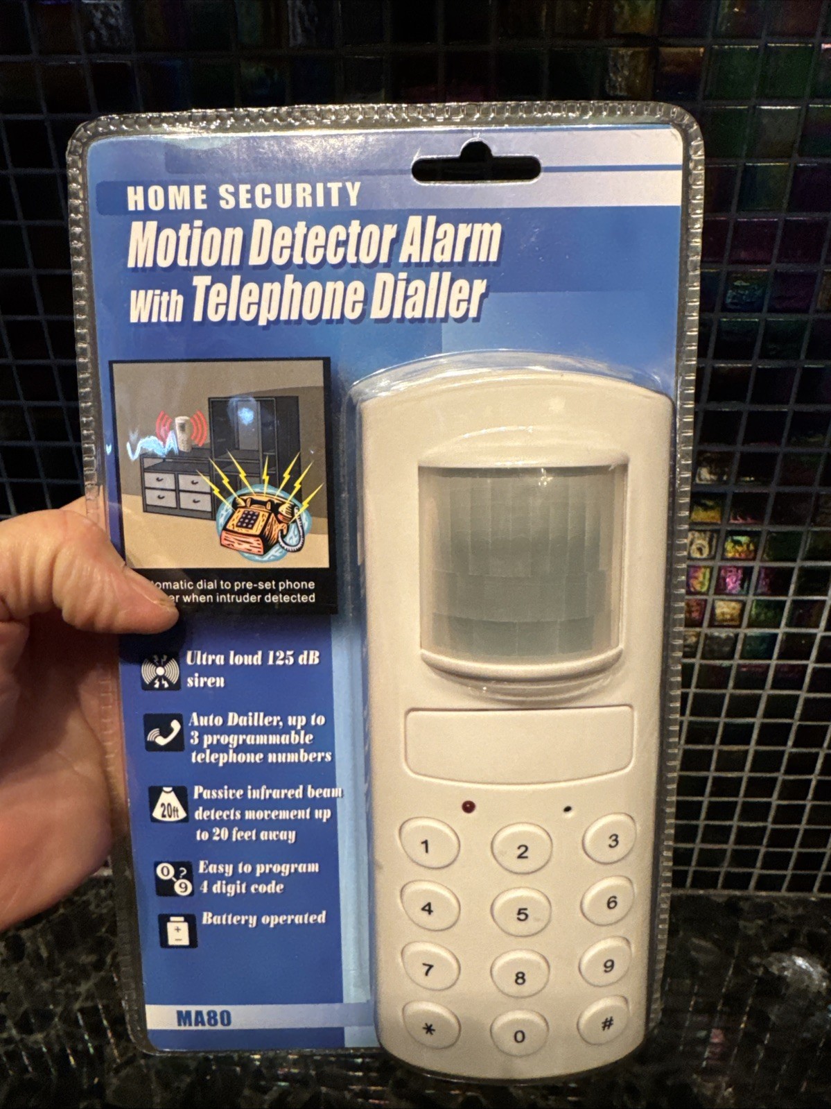 W/ Dialler Model Ma-80 Niop