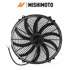 Mishimoto 16 Inch High-Flow 1850 CFM Radiator Cooling Fan Kit - Universal