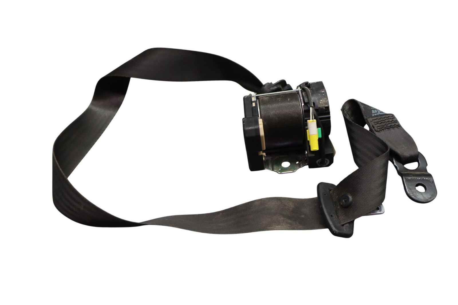 03-08 Maserati Quattroporte M139 Front Left Driver Side Seat Belt Black OEM
