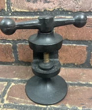 Vintage Robert Welch - England Thumb Screw Cast Iron Nut Cracker