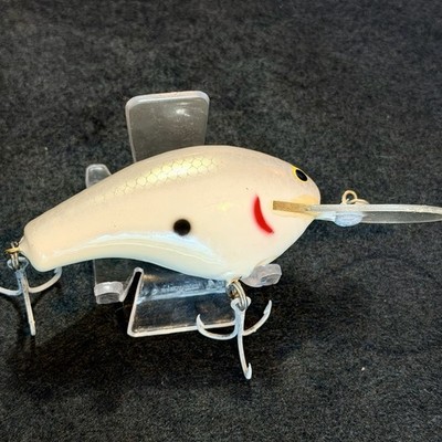Rare Vintage Bagley Diving DB3 All Brass Balsa Crankbait Fishing Lure