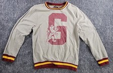 Gryffindor Harry Potter Sweatshirt Universal Kids Size S 18 Women  s Size Large