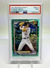 2024 Bowman Chrome Draft 1st Konnor Griffin Aqua Wave Refractor /125 PSA 9 🏴‍☠️