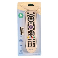 Philips 4 Device Universal Remote Control White Open Box