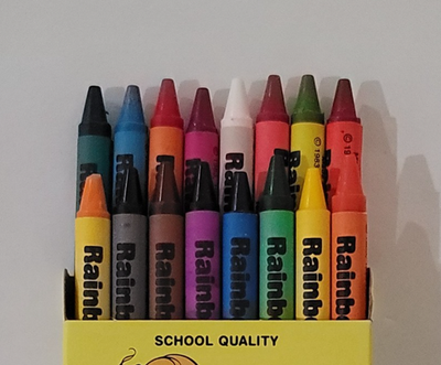 Rainbow Brite - Crayon Box / Boite à Crayons - Cheinco 1983