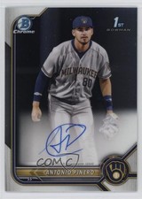 2022 Bowman Chrome Prospect Antonio Pinero #CPA-AP Auto 0l44