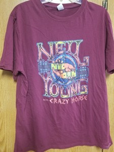 Neil Young Crazy Horse T Shirt | eBay