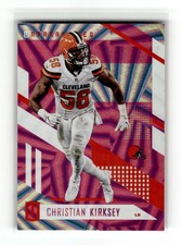 Christian Kirksey 2017 Panini Unparalleled #200 Cleveland Browns Pink Wedges