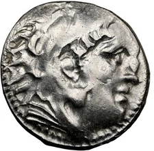 NGC MS Alexander the Great III 336-323 BC, Kingdom Macedon Silver Drachm TOP POP