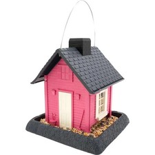 Village Collection 9370 Fiesta Cottage Bird Feeder Pink - 5 lbs