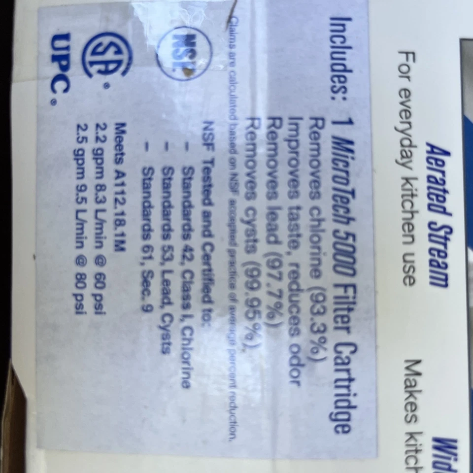 Grifo de fregadero de cocina Moen Foto 4 de 4