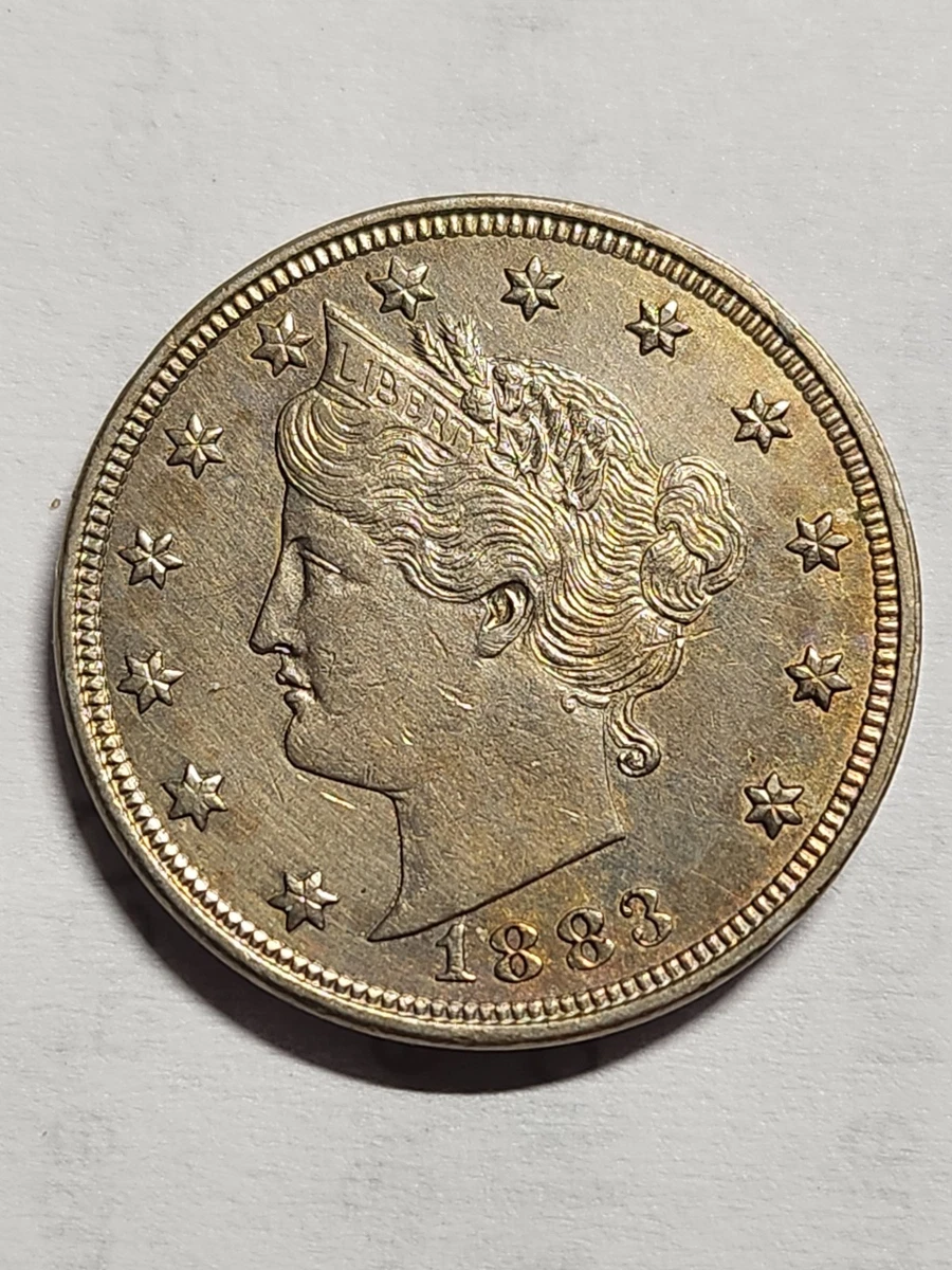 アメリカ　1883 5セントvニッケル no cents PCGS MS63 アメリカ 1883 5セントvニッケル no cents PCGS MS63 アメリカ 1883 5
