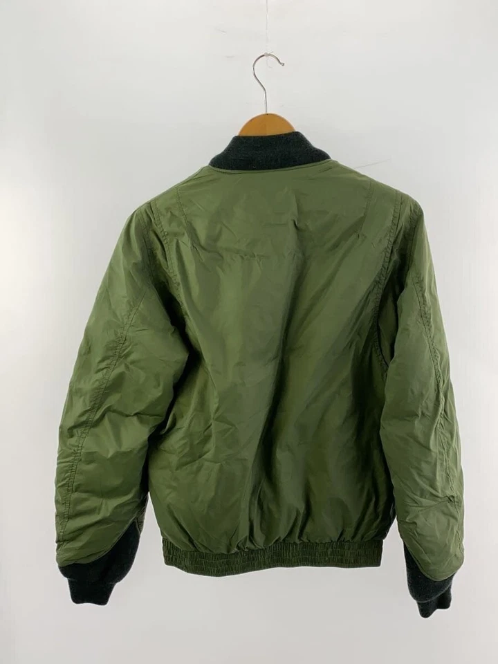 Mens Visvim visvim Bomber S Nylon KHK Solid - Image 2 of 4