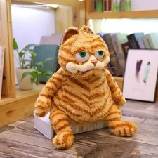 Fat Orange Plush Cat Stuffed Animals Toy