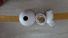 IKEA SUNNEBY Cord set for lightning , white textile, 5 ' 11 " -