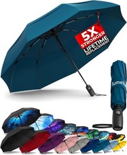 Strongest Windproof Travel Umbrella Compact, Superior  Beautiful , Small St...