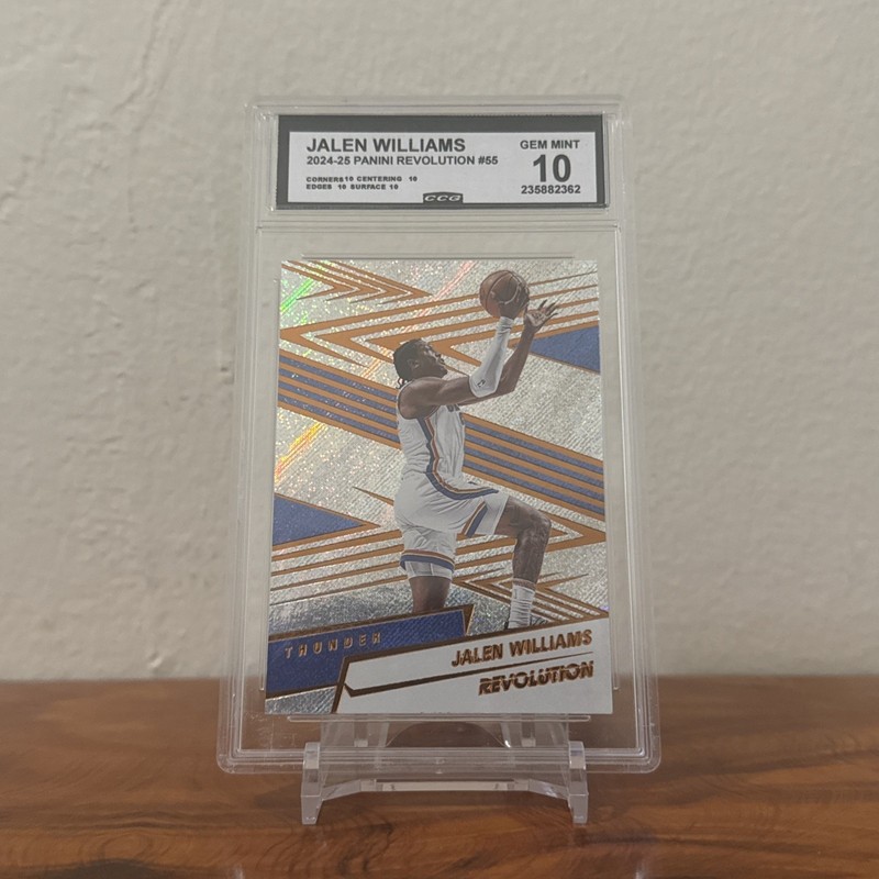 Jalen Williams 2024-25 Panini Revolution #55 CCG GEM MINT 10