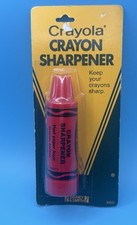 1983 Binney Smith Crayola Crayon Sharpener Red