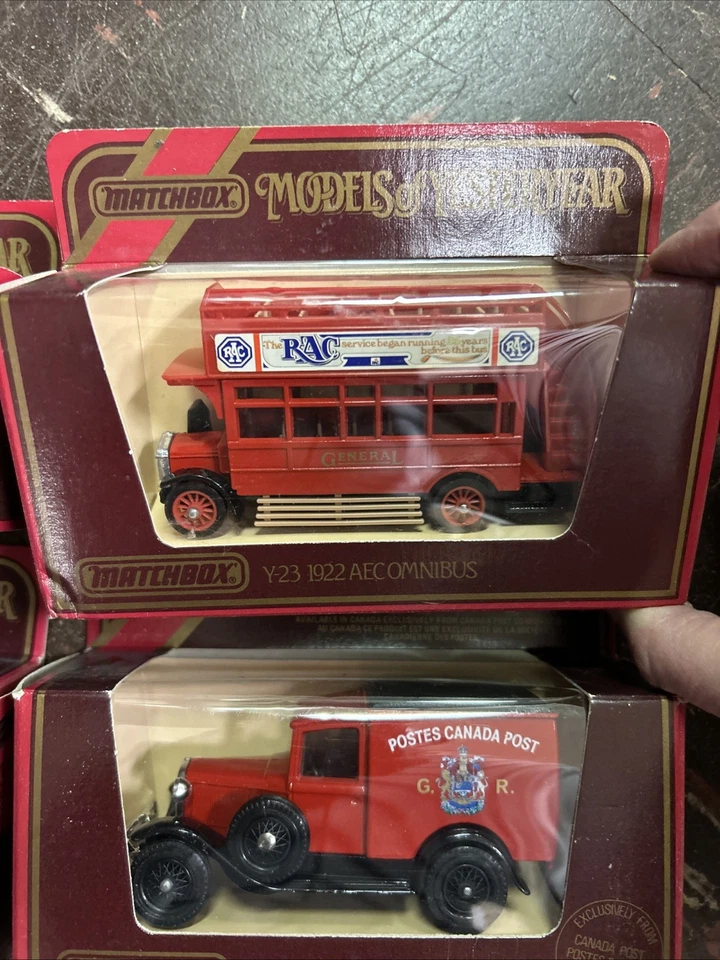 Lot of 4 Matchbox Models of Yesteryear 1930 Model A Y-22 Y-21 Y-15 Y-23 1984 - Image 4 of 4