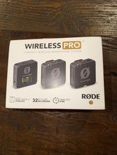 Rode Wireless PRO Compact Wireless Microphone System - USED