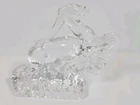 Steuben Gazelle AS IS Bookend Art Deco Glass Figurine Sculpture #7399 Signed